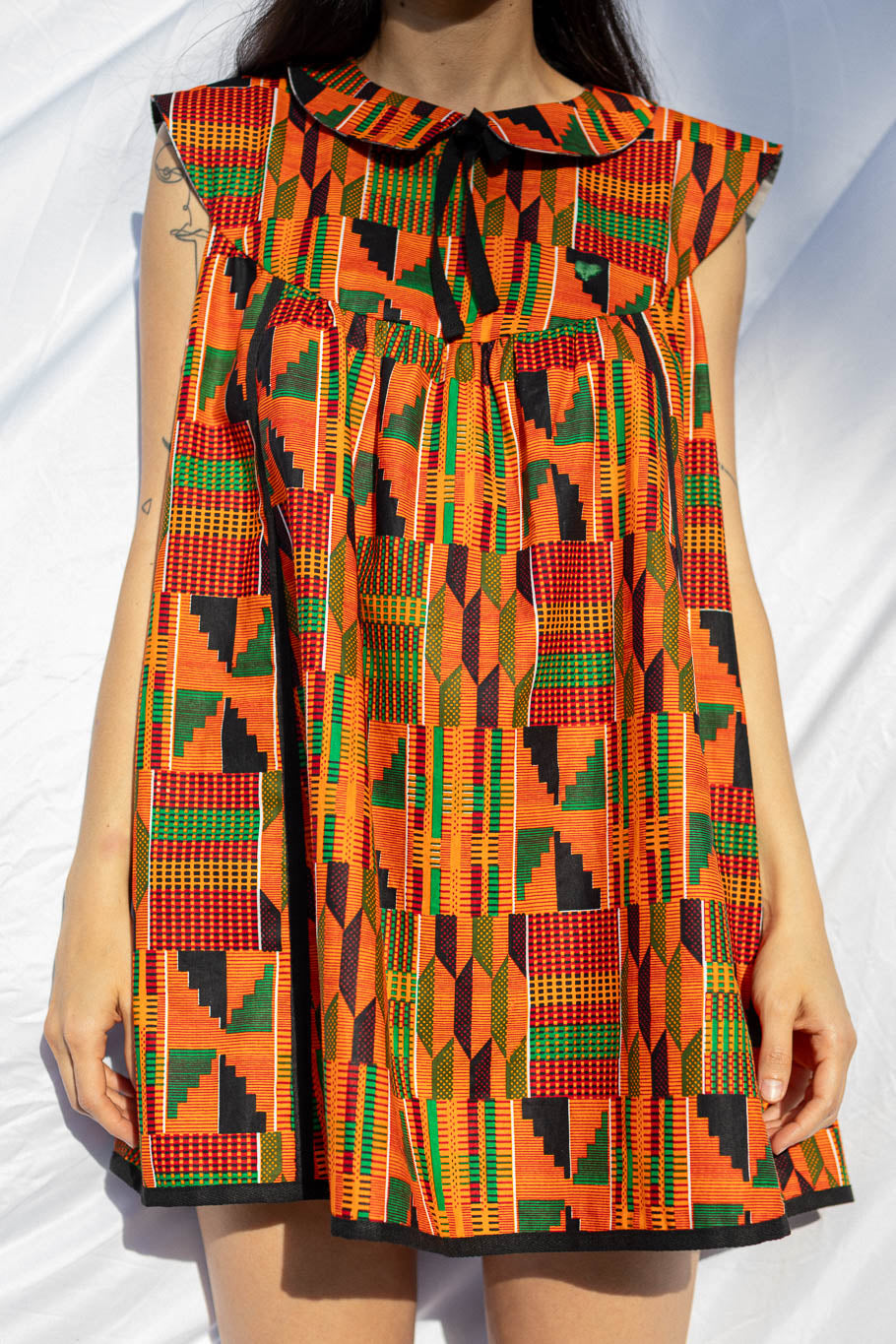 The Monique Dress, Front View Close-up |