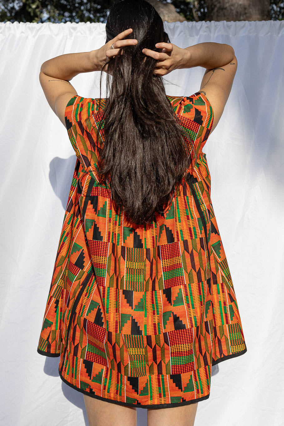 The Monique Dress, Back View |