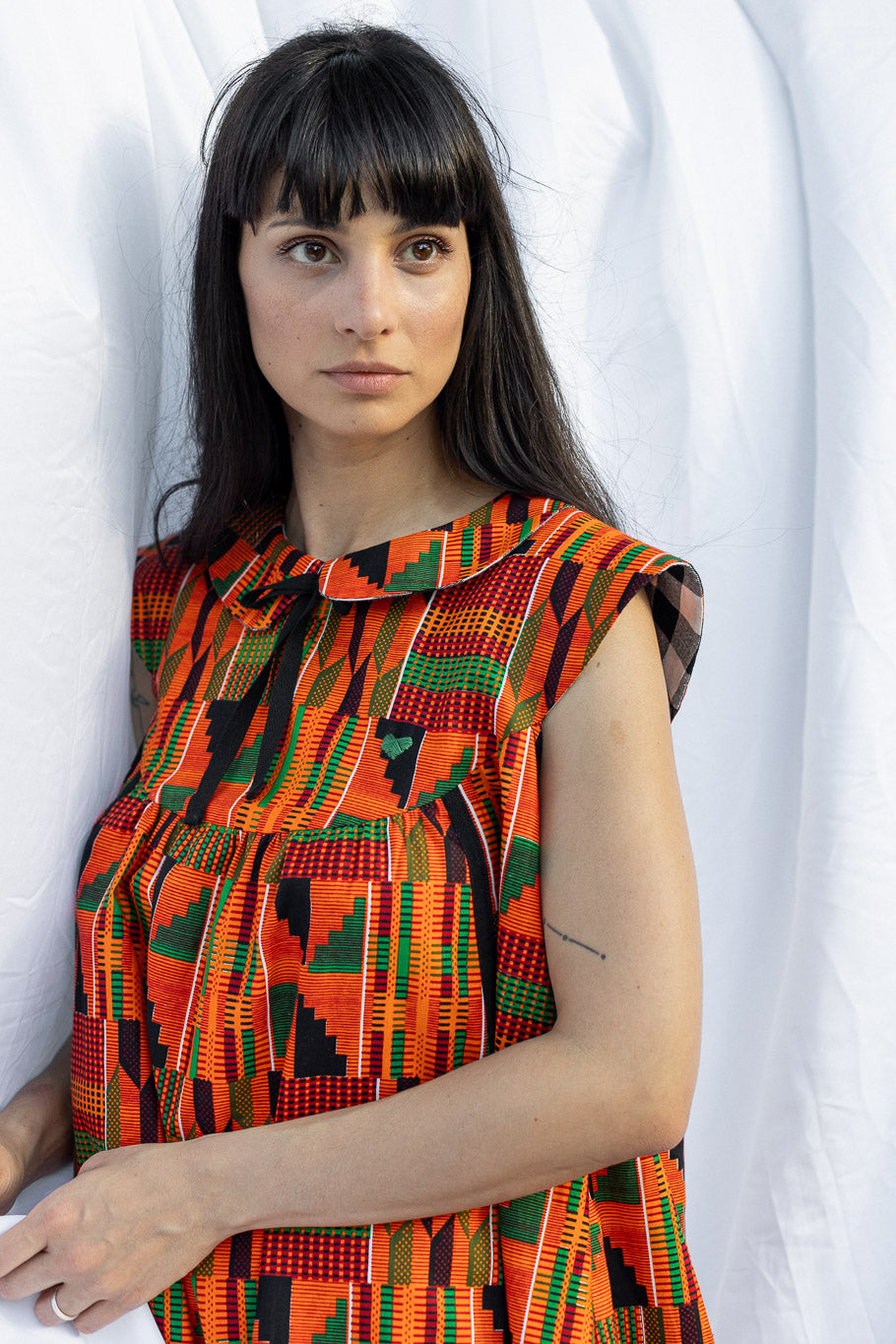 The Monique Dress, Shoulder Details |