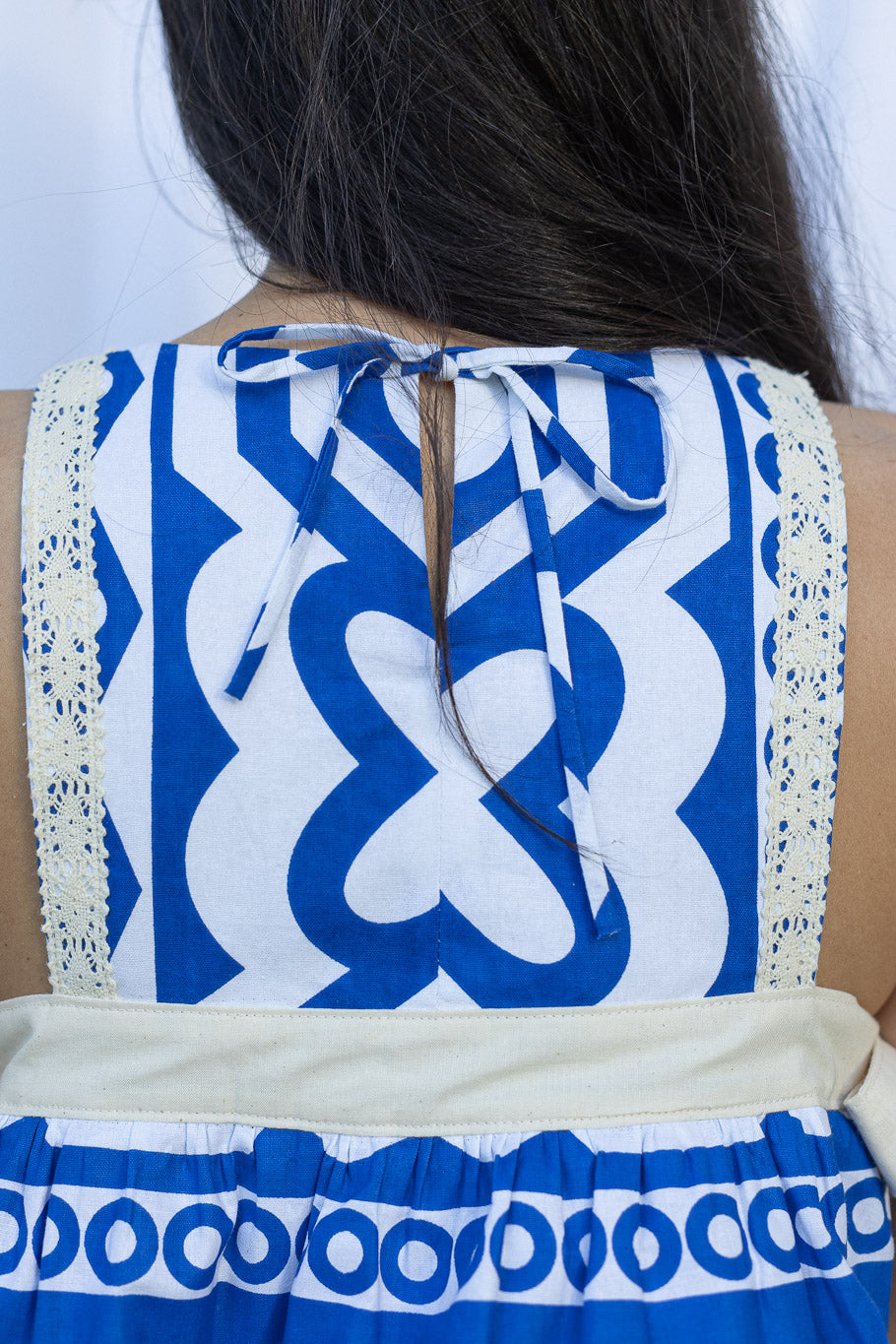The Isabelle Set, Blouse Back Close-up View |