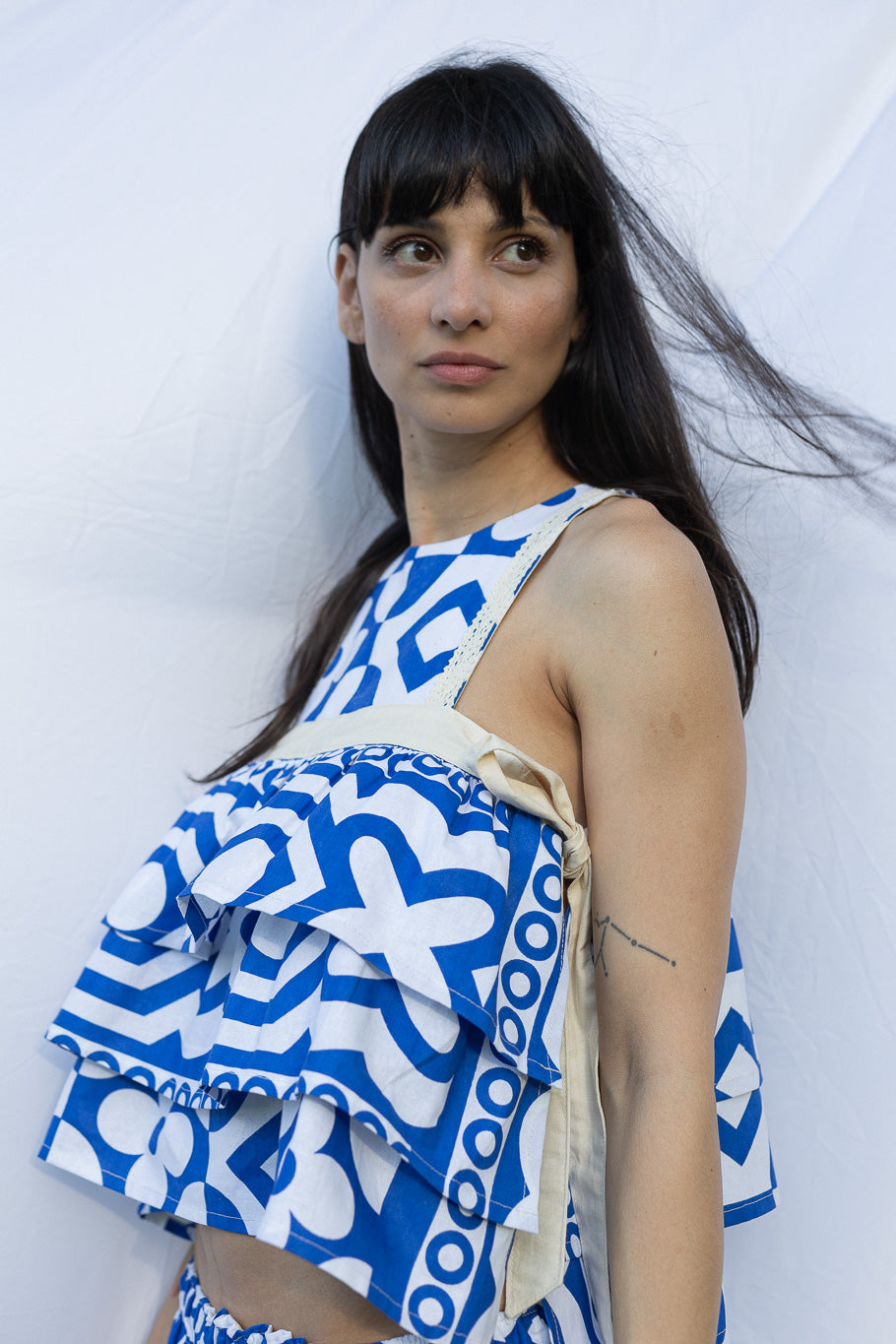 The Isabelle Top, Left Side View |