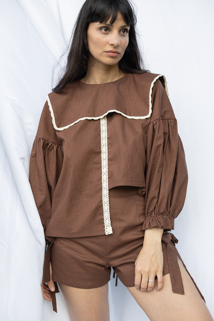 The Beatrice Shorts, Front View |