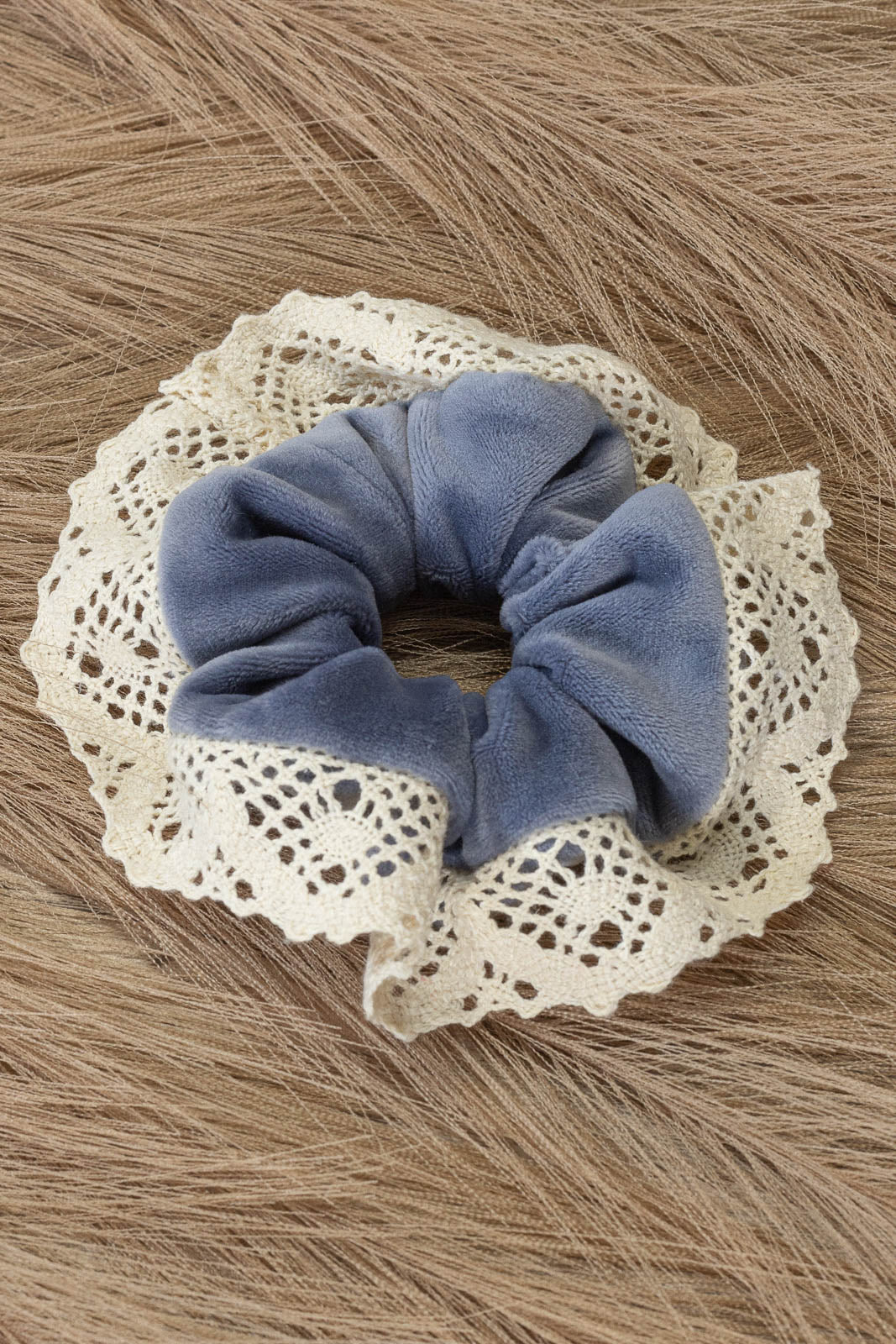 Cornflower Oversized Scrunchie |