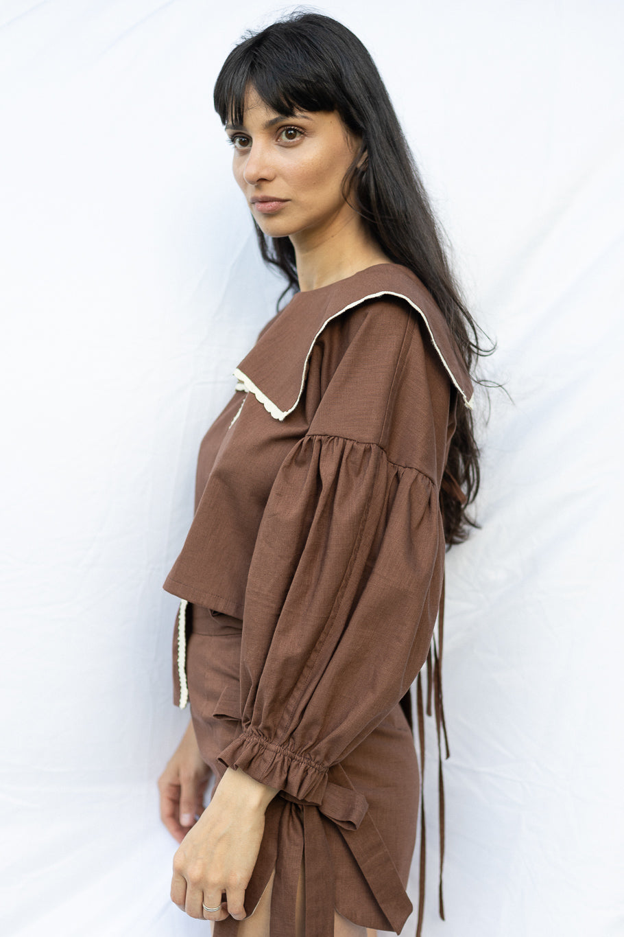 The Beatrice Set, Voluminous Sleeve Detail | 