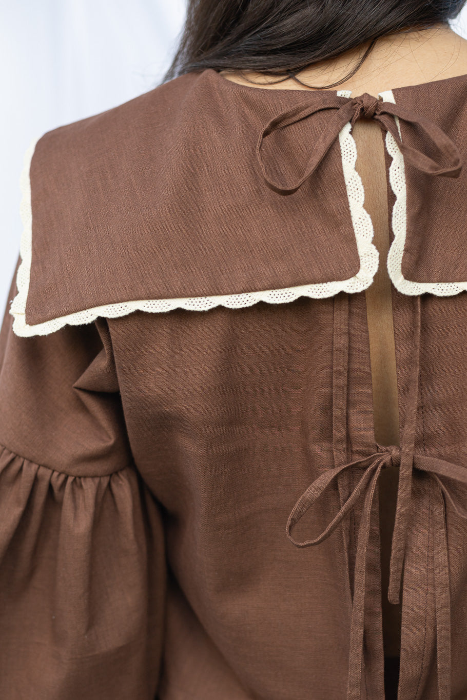 The Beatrice Blouse, Back View | 